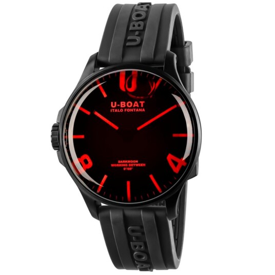 U-BOAT U-Boat Darkmoon U8466/B - Herre - 44 mm - Analog - Kvarts urverk - Safirglass