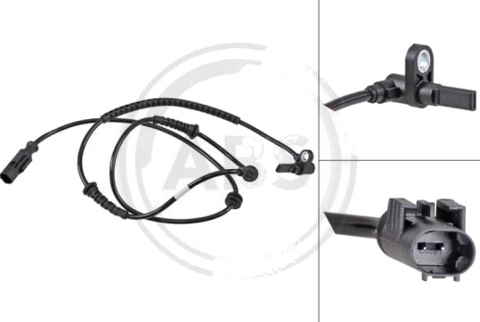 Sensor, ABS A.B.S. 32116