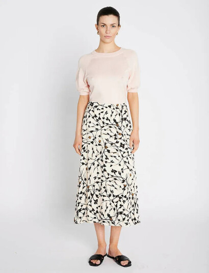 Bruuns Bazaar Floretbbamattas Skirt - White - 36
