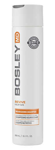 Bosley BOSRevive 300 ml Sulfatfri Sjampo for Farget Hår med Rosmarinekstrakt