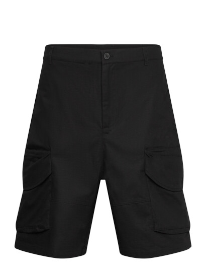Daily Paper Cotton Cargo Shorts - Black - L Daily Paper Cotton Cargo Shorts - Black - L