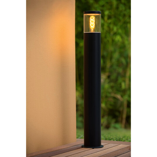 Lucide Fedor pullert utendørs 79 cm IP44 E27 - Svart Lucide Fedor pullert utendørs 79 cm IP44 E27 - Svart