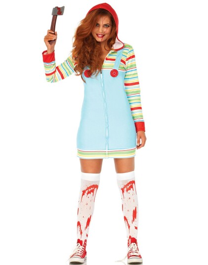 Chucky Inspirert Damekostyme Chucky Inspirert Damekostyme
