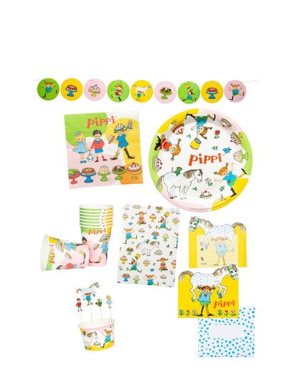 Joker Pippi Festpakke Stor Multi Patterned One Size