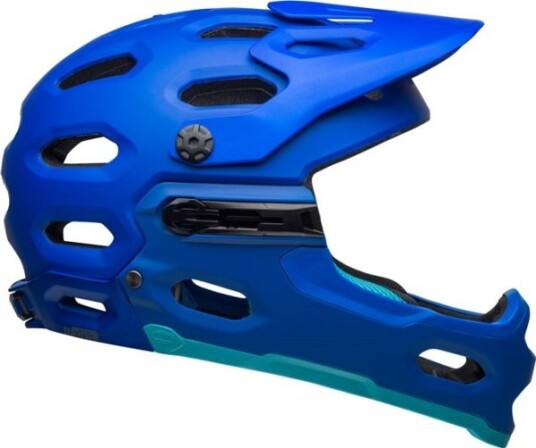 Bell Full Face Helmet Super 3R Mips Matte Blues R. L (58-62 Cm) (Bel-7101)
