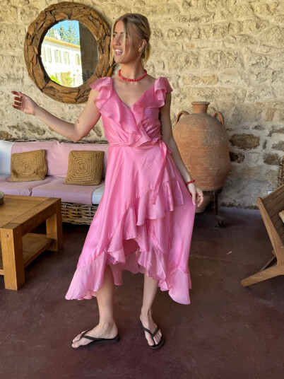Cras Landon Dress Rosa 36