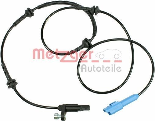 Sensor, ABS METZGER 0900791