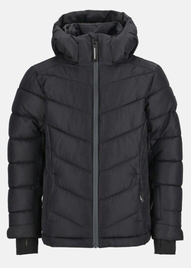 Swedemount Cervinia Puffer Ski Jacket JR BLACK/BLACK 120 Skijakker