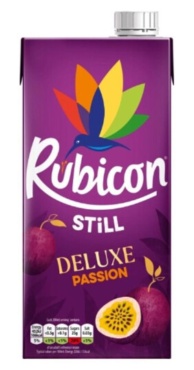 Rubicon Passionfrugt Juice 1 Liter Rubicon Passionfrugt Juice 1 Liter