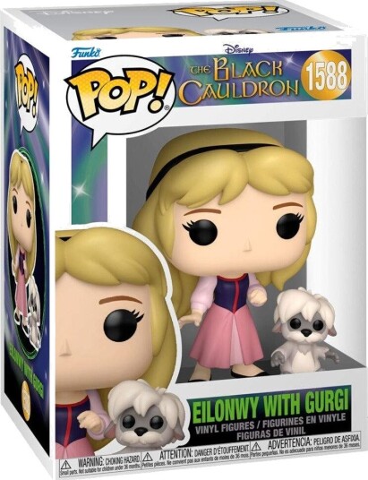 Northix Eilonwy og Gurgi Funko Popfigur fra The Black Cauldron
