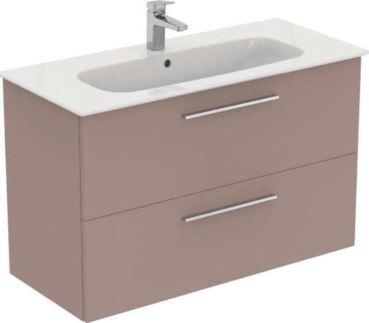 IDEAL STANDARD I.LIFE A BADEROMSMØBEL 1040X460 GREIGE MATT M/KROM HÅNDTAK IDEAL STANDARD I.LIFE A BADEROMSMØBEL 1040X460 GREIGE MATT M/KROM HÅNDTAK