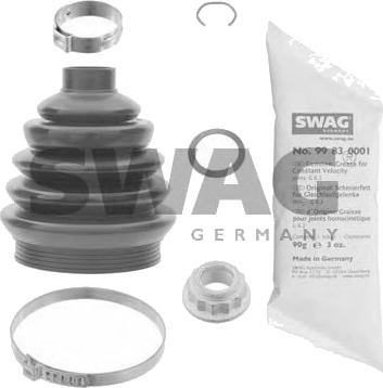 Mansjettsett, drivaksel SWAG 30 83 0008