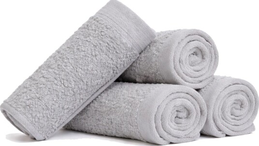 By Borg Vaskekluter 4-pak - 100% Myk bomull med høy absorberingsevne - 30x30 cm - Lysegrå vaskekluter fra danske By Borg Vaskekluter 4-pak - 100% Myk bomull med høy absorberingsevne - 30x30 cm - Lysegrå vaskekluter fra danske