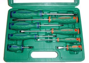 Jonnesway Skrutrekkers Set 8 Stk. Koffert D71pp08s