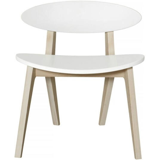 Oliver Furniture Wood Pingpong Chair White/Oak