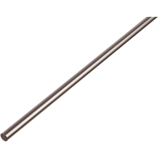 Alberts Profil Stang Rustfri 6mm 1000/6mm