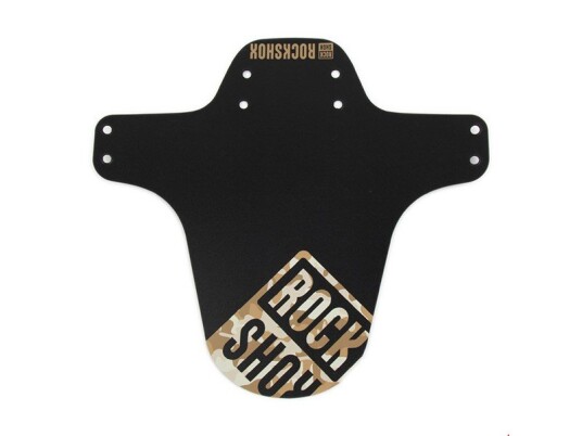 RockShox Mudguard Til Rock Shox Forgafler Sort/Sand Camo RockShox Mudguard Til Rock Shox Forgafler Sort/Sand Camo