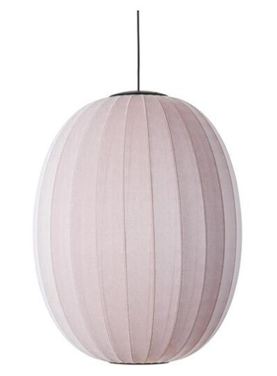 Made By Hand Knit-Wit Høy/Oval Taklampe Ø65 Sand Stein LED