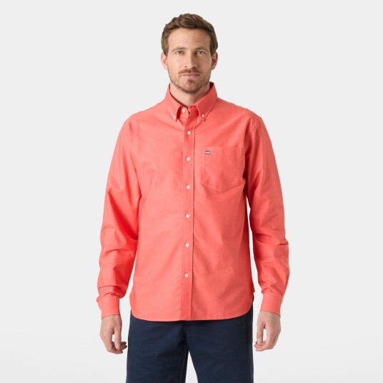 Helly Hansen Men's Shore Long Sleeve Shirt Hvit L