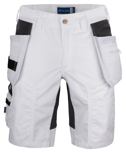 ProJob 5537 Malershorts Stretch White C46