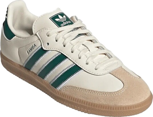 Adidas Originals Samba Og J   CREWHT/CGREEN/GUM4   36 2/3