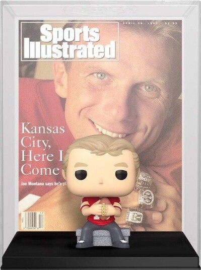Northix Joe Montana Sports Illustrated Cover Figur samleobjekt