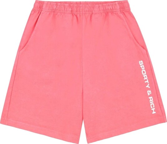 Sporty & Rich Dame Shorts Rosa XS, Sporty & Rich Dame Shorts Rosa XS,