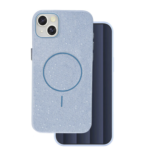 TFO Glitter Thin Mag Deksel for iPhone 17 Pro Max Blå
