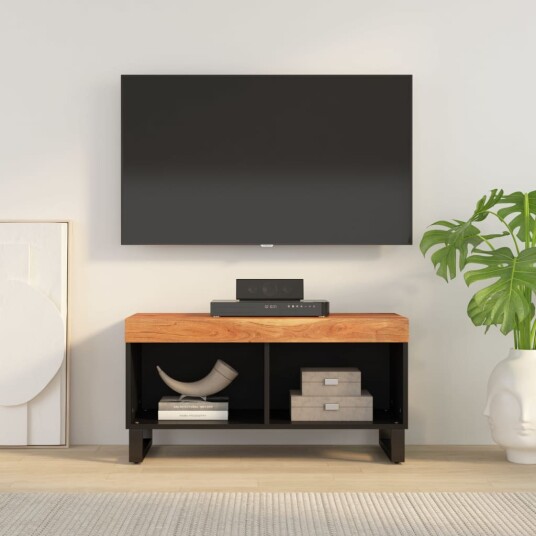 TV benk 85x33x43,5 cm heltre akasie