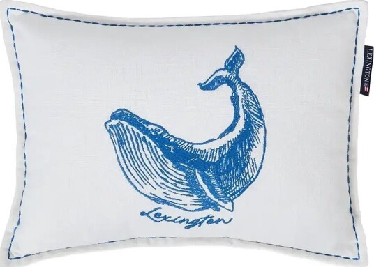Lexington Home Whale Organic Cotton 40X30 Pillow White 30X40 Lexington Home Whale Organic Cotton 40X30 Pillow White 30X40