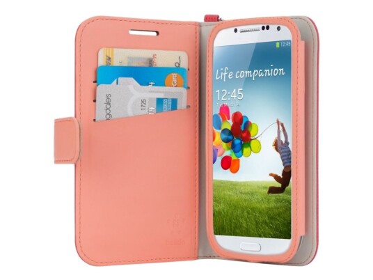 Belkin Sartorial Wristlet - Beskyttelsesboks For Mobiltelefon - Sorbé - For Samsung Galaxy S4