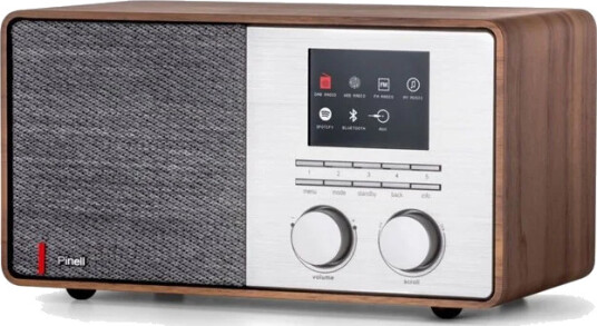 Pinell Supersound 301 Valnøtt Dab Radio Bluetooth Nettradio Pinell Supersound 301 Valnøtt Dab Radio Bluetooth Nettradio