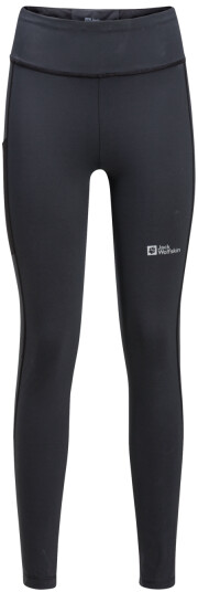 Jack Wolfskin Women's Klintal Tights Black L, Black Jack Wolfskin Women's Klintal Tights Black L, Black