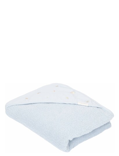 Little Dutch Little Dutch - Badehåndklæde Blue - 75X75 Cm - Blue - ONE SIZE
