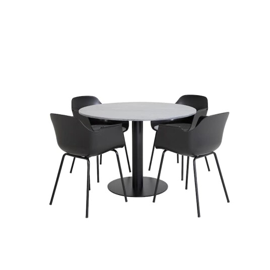 Venture Home Spisegruppe Venture Home Estelle med 4 Colombine Stoler GR20486S
