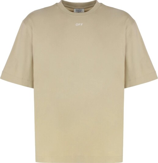 Off White Herre Topper Beige L,