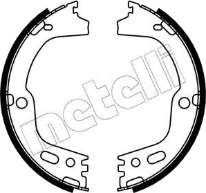 METELLI 53-0756 Bremseskosett, håndbrems