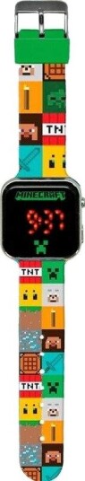 Minecraft LED Klokke for Barn