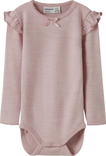 Name It Body I/e NbfWyla Violet Ice Name It 1½ år (86) Langermet Body Rosa