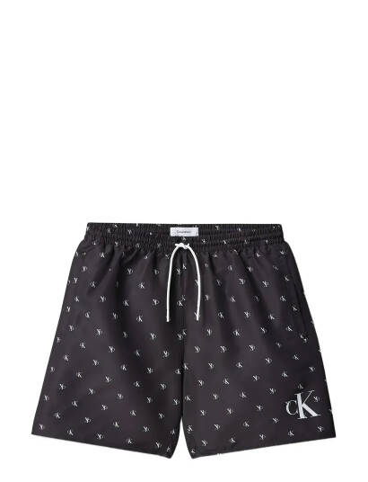 Calvin Klein Medium Drawstring Print Black 128 140