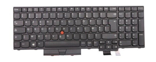 Lenovo - notebook replacement keyboard - with Trackpoint UltraNav - French - Brbart tastatur - til utskifting - Fransk - Svart Lenovo - notebook replacement keyboard - with Trackpoint UltraNav - French - Brbart tastatur - til utskifting - Fransk - Svart