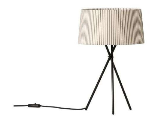 Santa & Cole Trípode M3 Bordlampe Diplomatica/Black