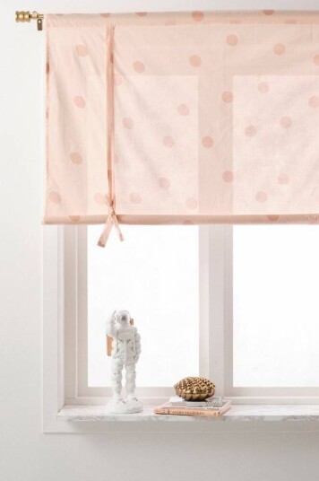 Jotex ALAIA roll up-gardin Aprikosrosa 1667977-03-140 1667976-03-100