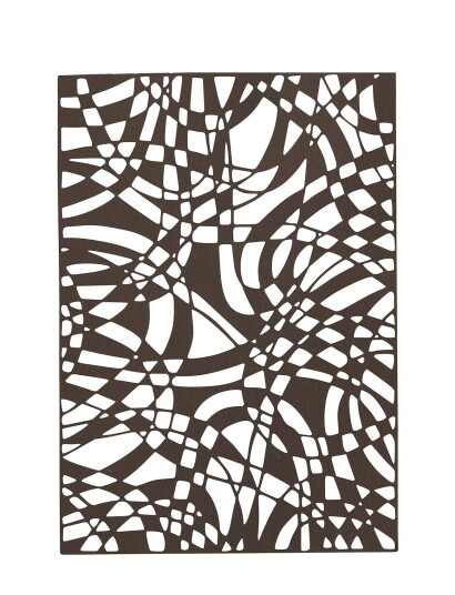 Studio About Papercut, A5, Geometric, Rectangle - Brown - 14.8X21CM