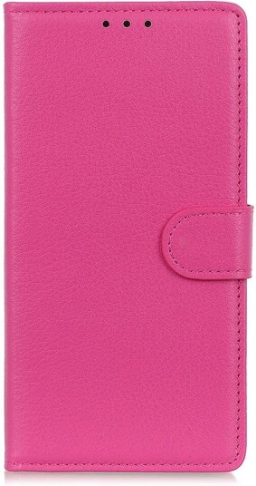 EIDERWOOD iPhone 16 Pro Max Skinn Flip Deksel med Lommebok - Rosa