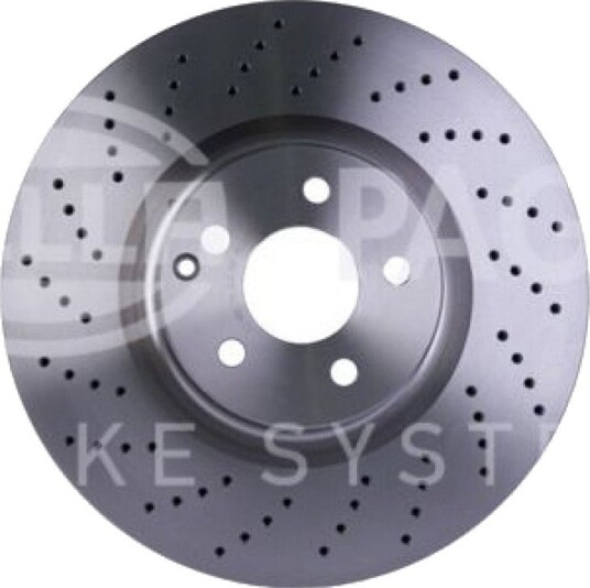 Bremseskive HELLA 8DD 355 110-181