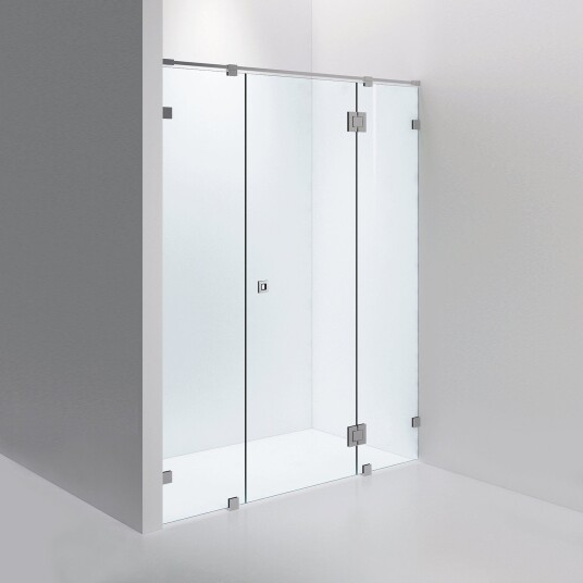 INR Iconic Nordic Rooms Dusjnisje ARC 7 Original Måltilpasset Svart Matt / Bronse Glass