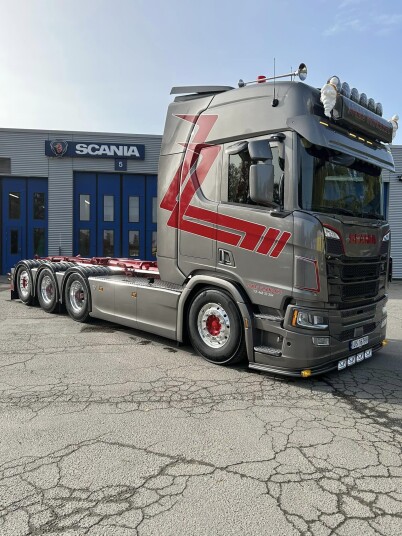 Coles Custom Mexicano lav solskjerm Scania NG