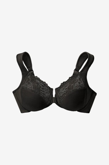 Glamorise - Spile-bh Full Figure Plus Size Wonderwire - Svart
