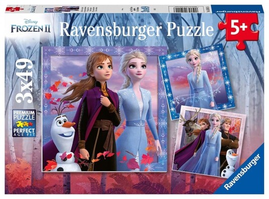 Ravensburger Frozen 2 The Journey Starts 3x49p Ravensburger Frozen 2 The Journey Starts 3x49p
